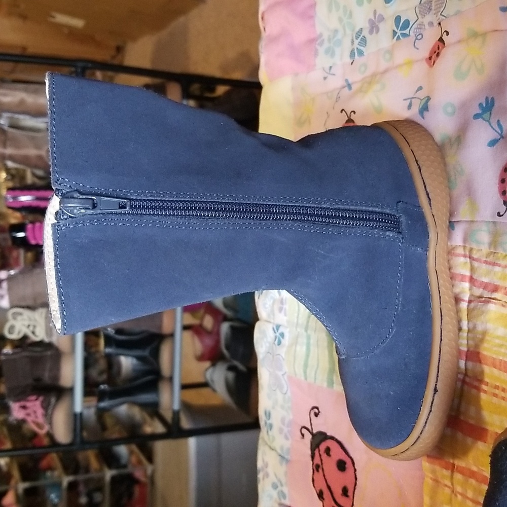 Livie & Luca Beautiful Blue Tiempo boots. Size 8. Excellent Condition. - Picture 7 of 12